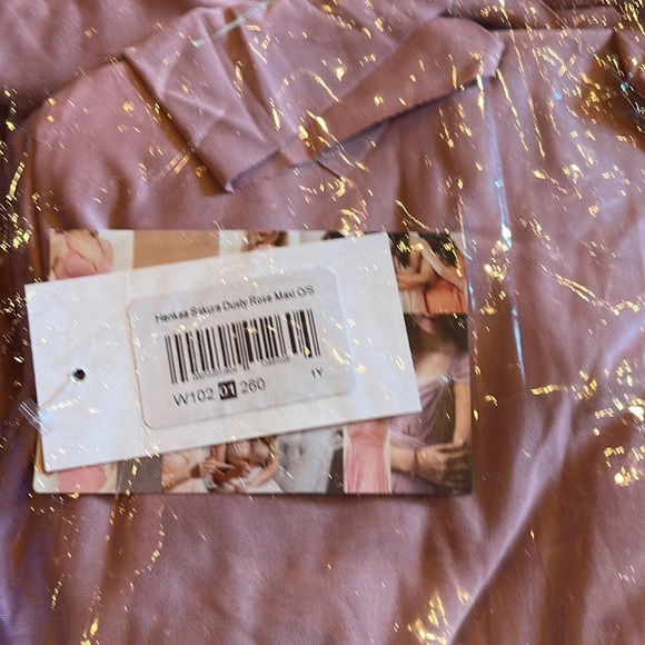 Henkaa Sakura Maxi Infinity Dress & Matching Bandeau Dusty Rose (007) - Picture 4 of 6